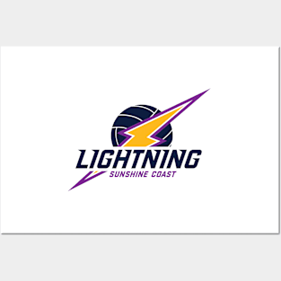 Sunshine Coast Lightning Posters and Art